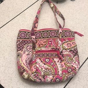 Vera Bradley paisley large tote